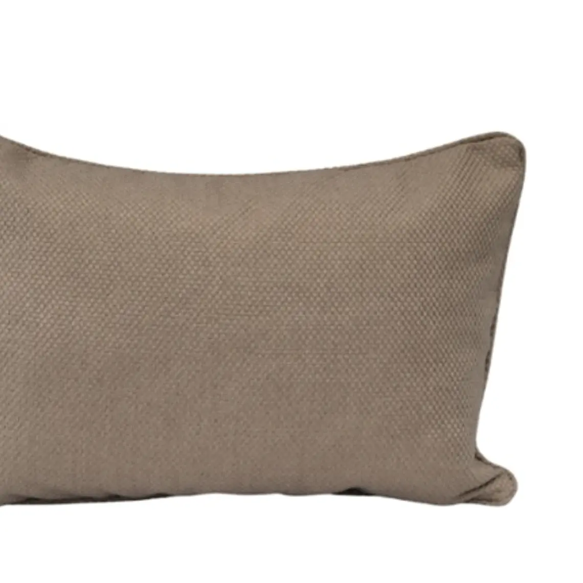 COJIN - TAPIZ TRAMA BEIGE VIVO MISMA TELA (60 X 40 CM) 1