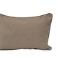 COJIN - TAPIZ TRAMA BEIGE VIVO MISMA TELA (60 X 40 CM) - Miniatura 1