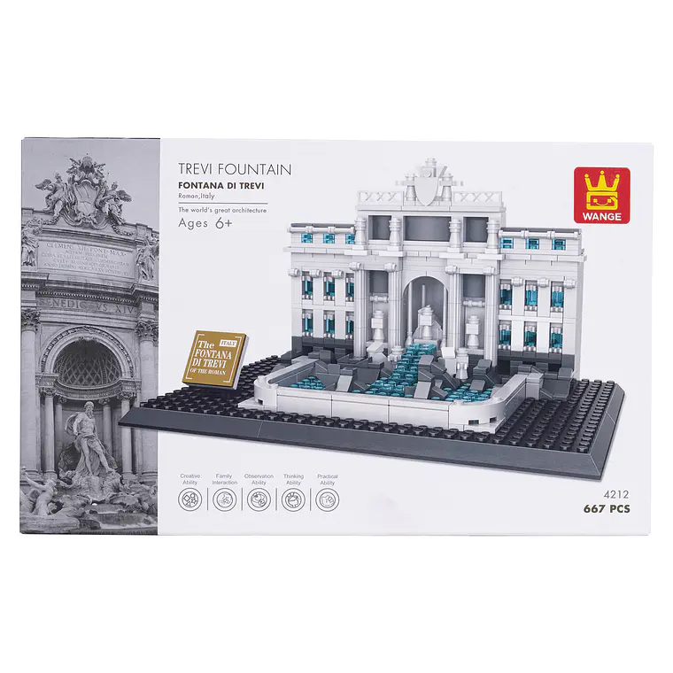 FONTANA DI TREVI-ROMA ARMABLE 667 PZS WANGE 1