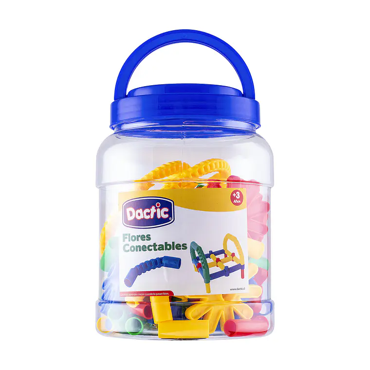 CONECTABLE FLOR PLÁSTICO 80U DACTIC 1