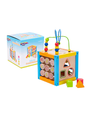 CAJA DESCUBRIMIENTO MADERA DACTIC