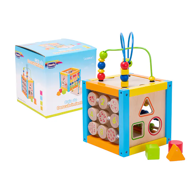 CAJA DESCUBRIMIENTO MADERA DACTIC 1