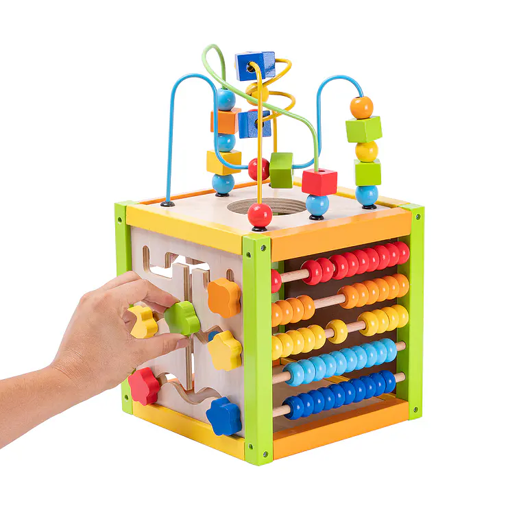 CAJA DESCUBRIMIENTO MADERA DACTIC 5