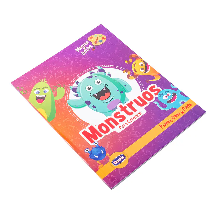 LIBRO MONSTRUOS PARA COLOREAR DACTIC 1