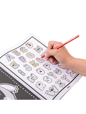 LIBRO MONSTRUOS PARA COLOREAR DACTIC