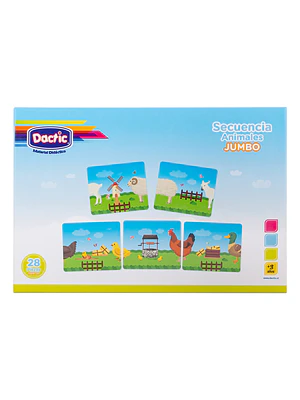 SECUENCIA ANIMALES JUMBO DACTIC