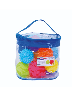 PELOTA GOMA TEXTURA 13U SURTIDO DACTIC