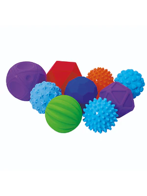 PELOTA GOMA TEXTURA 13U SURTIDO DACTIC