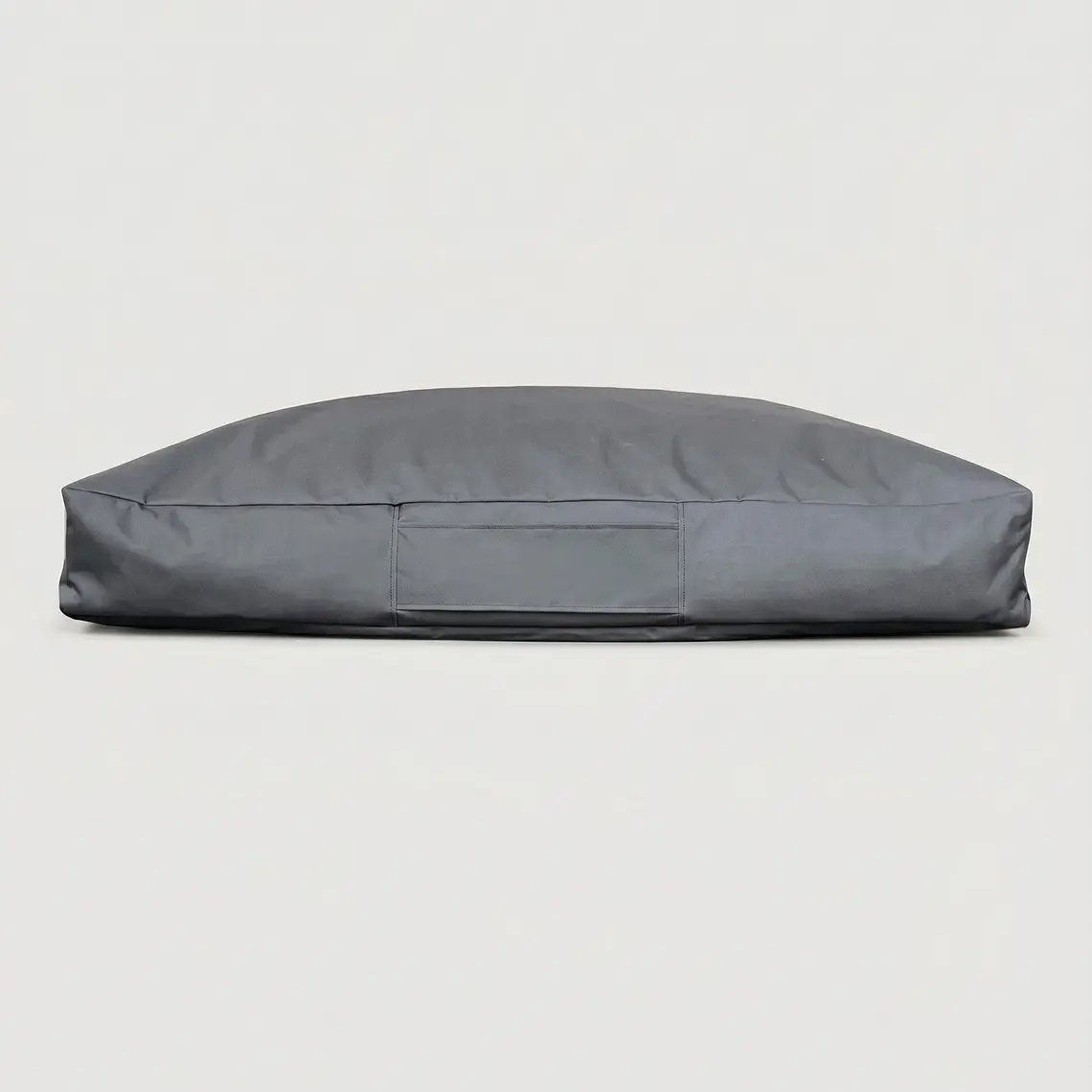 CAMA MASCOTAS LONA PUF - GRIS OSCURO S-M (60 × 80CM) 2