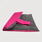 CAMA MAT ENROLLABLE CHIPORRO PUF - GRIS/FUCSIA L-XL  (80 × 100 × 5CM) - Miniatura 1