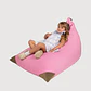 PUFF TRIANGULAR PARA NIÑOS PUF - ROSADO (80 × 110 CM) - Miniatura 2