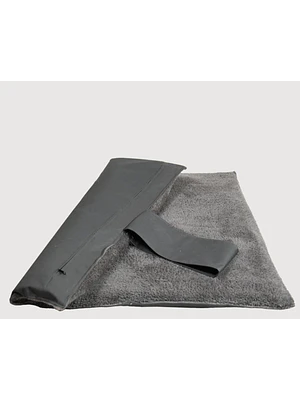 CAMA MAT ENROLLABLE CHIPORRO PUF - GRIS/GRIS L-XL (80 × 100 × 5 CM)