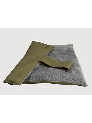 CAMA MAT ENROLLABLE CHIPORRO PUF - GRIS/VERDE L-XL (80 × 100 × 5CM)