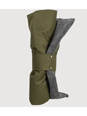 CAMA MAT ENROLLABLE CHIPORRO PUF - GRIS/VERDE L-XL (80 × 100 × 5CM)