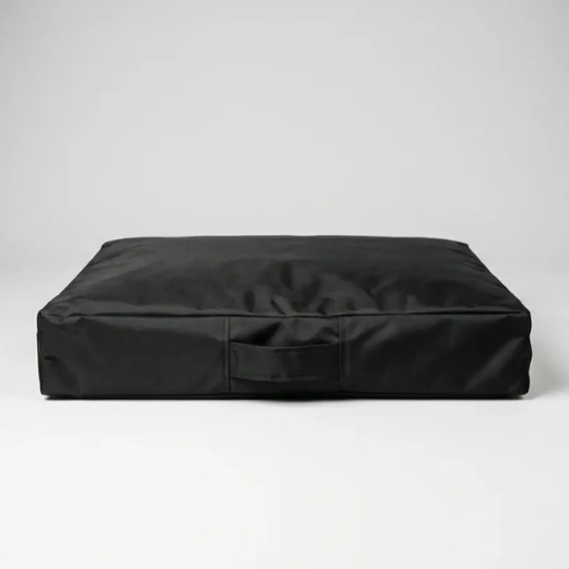 CAMA MASCOTAS LONA PUF - NEGRO S-M (80 × 120CM) 2