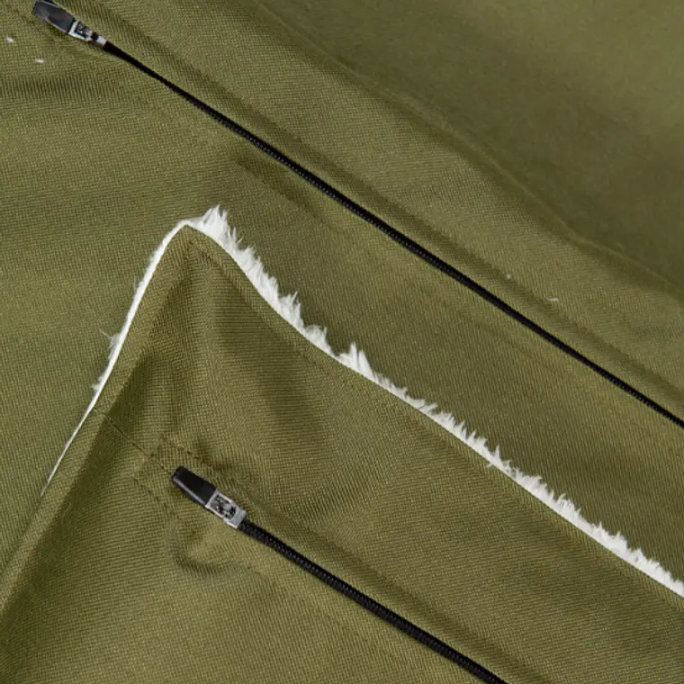CAMA MAT ENROLLABLE CHIPORRO PUF - BLANCO/VERDE XL 2