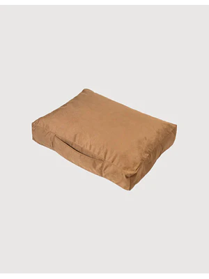CAMA MASCOTAS TERCIOPELO PUF - CAMEL S-M (60 × 80CM)