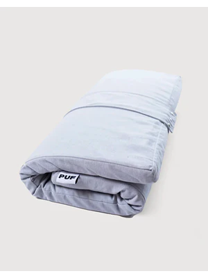 COLCHÓN PACK AND PLAY PUF - GRIS CLARO (100 × 70 × 8 CM)