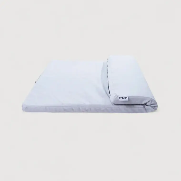 COLCHÓN PACK AND PLAY PUF - GRIS CLARO (100 × 70 × 8 CM) 2