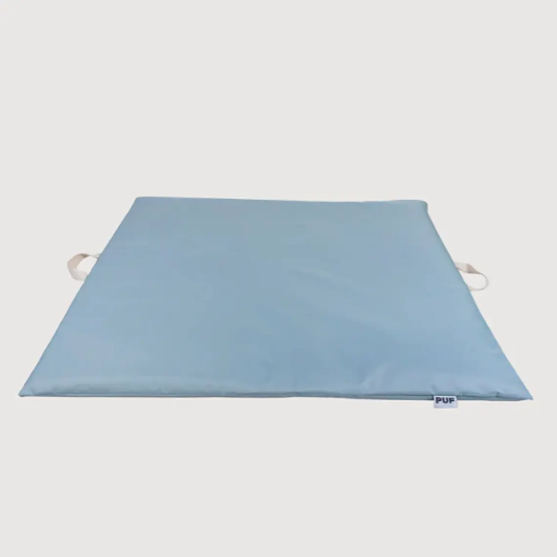 COLCHONETA BEBÉ PUF - GRIS CLARO (100 × 100 CM (TALLA ÚNICA)). 4