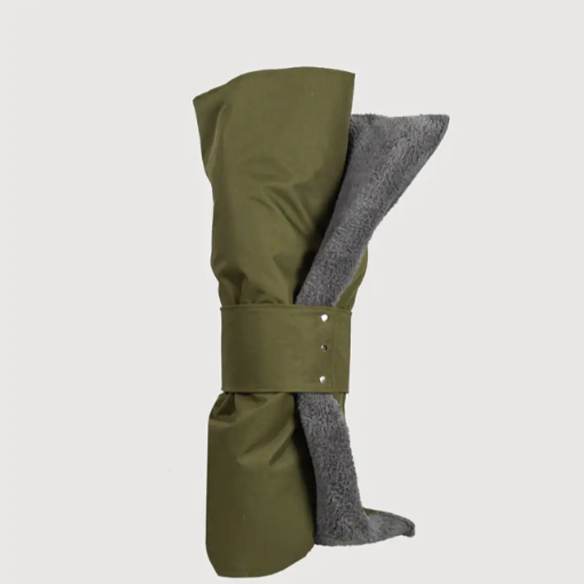 CAMA MAT ENROLLABLE CHIPORRO PUF - GRIS/VERDE S-M (60 × 80 × 5CM) 2