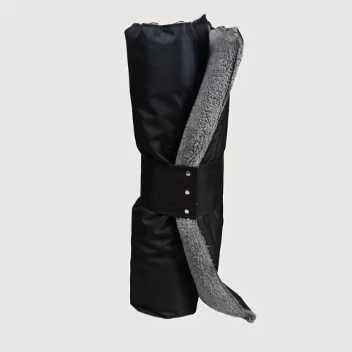 CAMA MAT ENROLLABLE CHIPORRO PUF - GRIS/NEGRO L-XL (80 × 100 × 5CM) 2