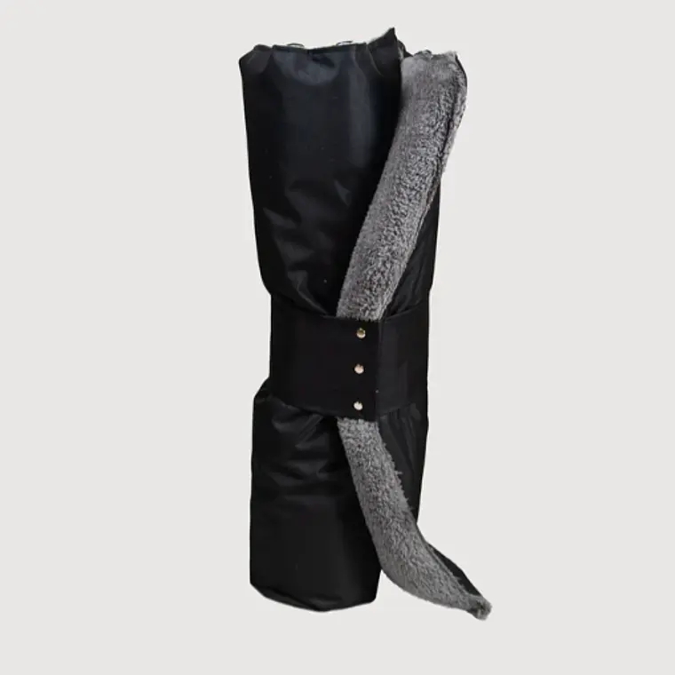 CAMA MAT ENROLLABLE CHIPORRO PUF - GRIS/NEGRO L-XL (80 × 100 × 5CM) 2