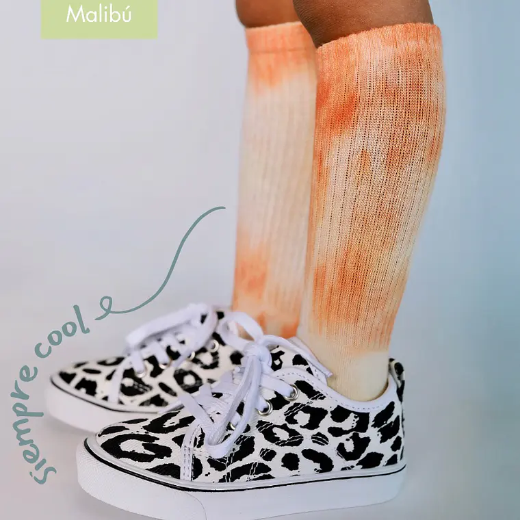 ZAPATILLA KAI KIDS NIÑA MALIBU BLANCO LEOPARD - TALLA 23 1