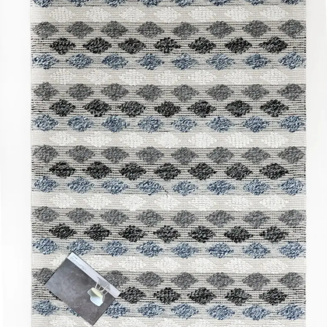 DIAMANTE DOBLADILLO  AZUL (1,5 X 2,1 MTS) 2