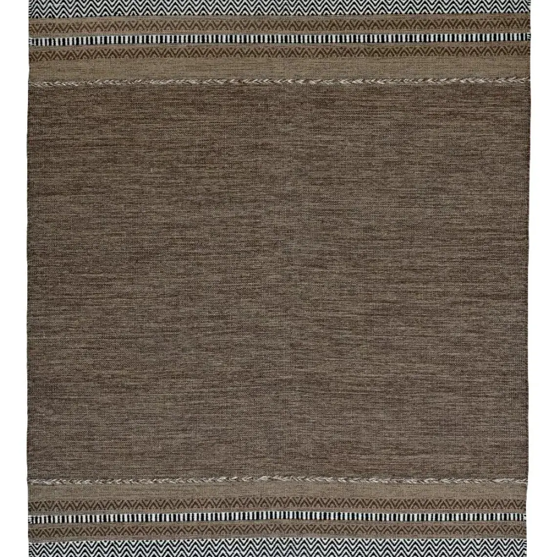 KILIM DOBLADILLO  MARRÓN (1,2 X 1,8 MTS) 2