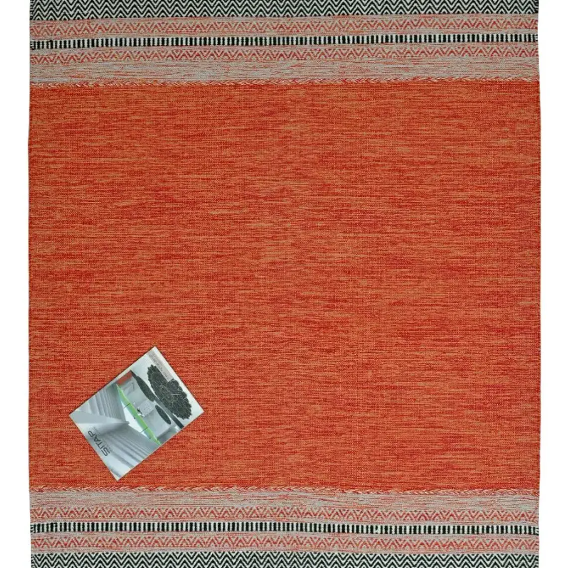 KILIM DOBLADILLO NARANJA (1,2 X 1,8 MTS) 2
