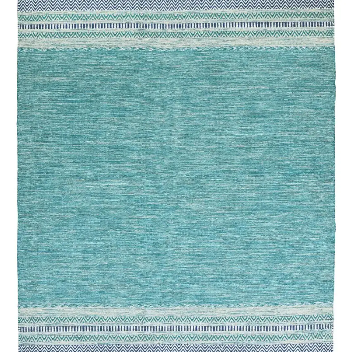 KILIM DOBLADILLO ANTIDESLIZANTE  TURQUESA (1,8 X 2,7 MTS) 2
