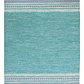 KILIM DOBLADILLO ANTIDESLIZANTE  TURQUESA (1,8 X 2,7 MTS) - Miniatura 2