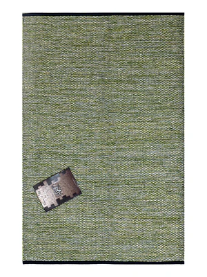 MUSHROOM ENTRAMADO NEGRO CON ANTIDESLIZANTE VERDE (2,7 X 3,6 MTS)