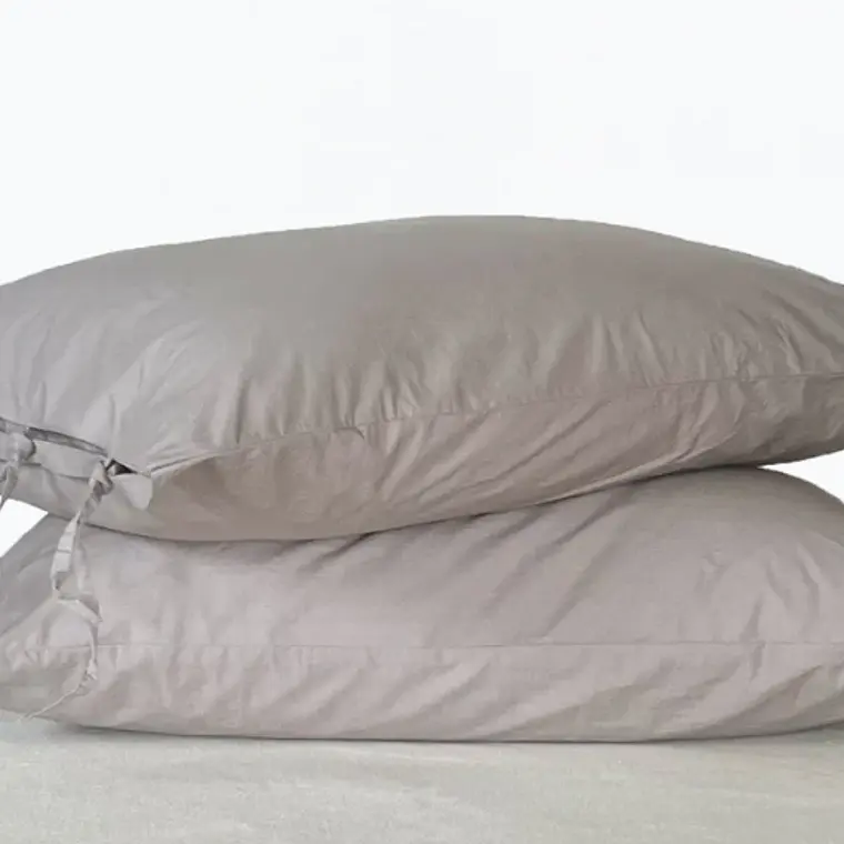 FUNDA ALMOHADA ALGODÓN LILAH/TAUPE/50X70 1