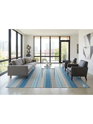 KELIM CON ANTIDESLIZANTE TURQUESA (1,8 X 2,7 MTS)