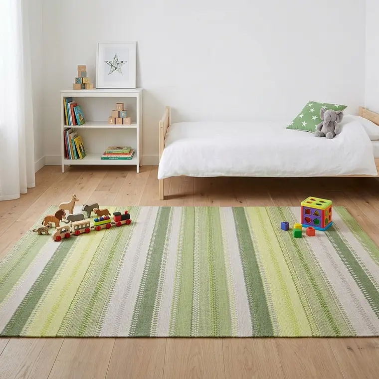 KELIM CON ANTIDESLIZANTE VERDE (1,8 X 2,7 MTS) 1
