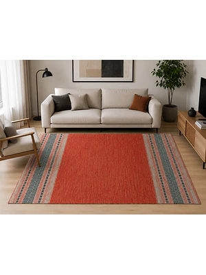 KILIM DOBLADILLO ANTIDESLIZANTE   NARANJA (1,8 X 2,7 MTS)