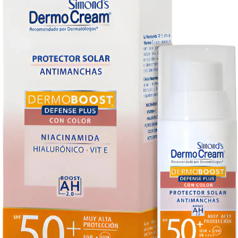 PROTECTOR SOLAR FACIAL DERMOCREAM ANTIMANCHAS CON COLOR 1