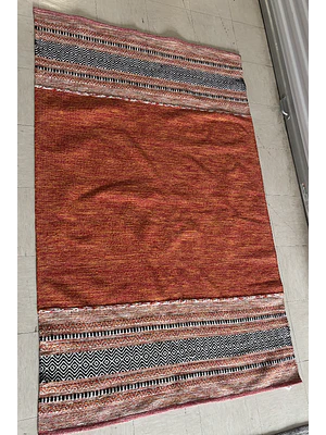 KILIM DOBLADILLO NARANJA (1,2 X 1,8 MTS)