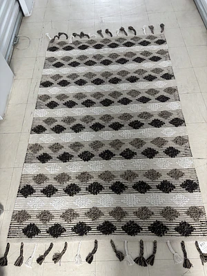 DIAMANTE DOBLADILLO  CAFÉ (1,8 X 2,7 MTS)