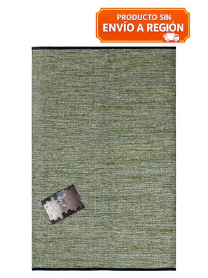 MUSHROOM ENTRAMADO NEGRO CON ANTIDESLIZANTE VERDE (2,7 X 3,6 MTS)