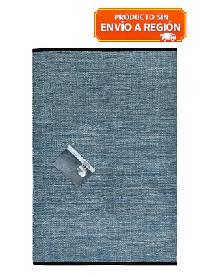 MUSHROOM ENTRAMADO NEGRO CON ANTIDESLIZANTE AZUL (2,7 X 3,6 MTS)