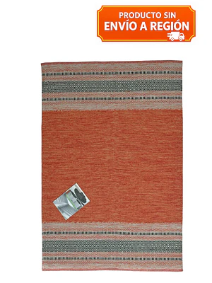 KILIM DOBLADILLO ANTIDESLIZANTE  NARANJA (2,7 X 3,6 MTS)