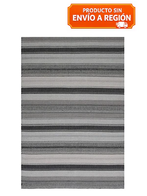 KELIM CON ANTIDESLIZANTE GRIS/NEGRO (1,8 X 2,7 MTS)