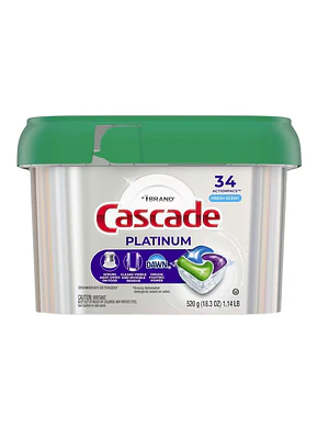 LAVAVAJILLAS CASCADE PLATINUM FRESH (34 CÁPSULAS)