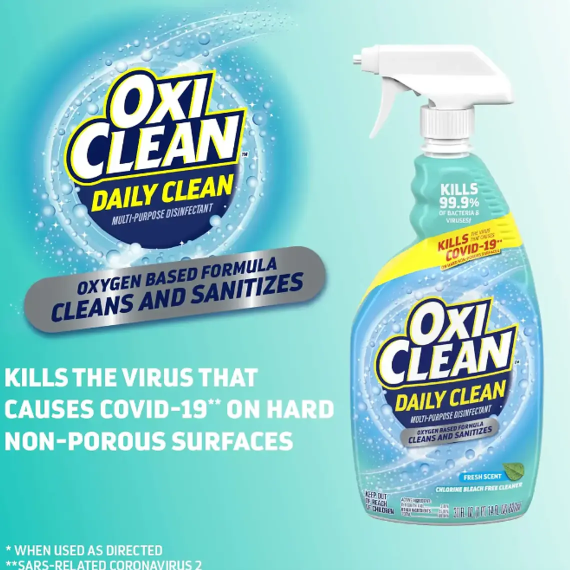 SPRAY DESINFECTANTE OXICLEAN DAILY CLEAN (887ML) 2