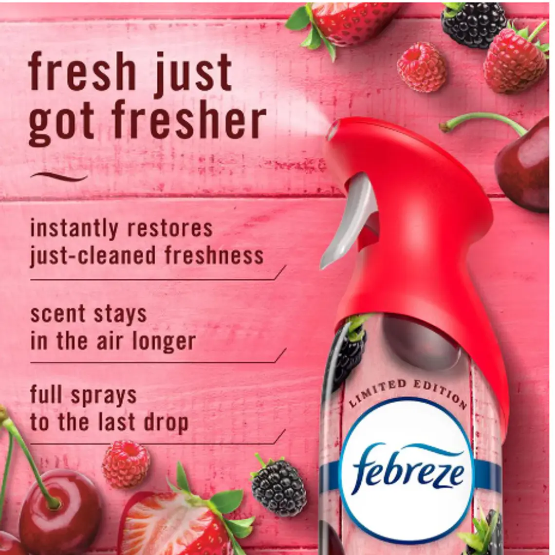 DESODORANTE AMBIENTAL FEBREZE CHERRY (230G) 4