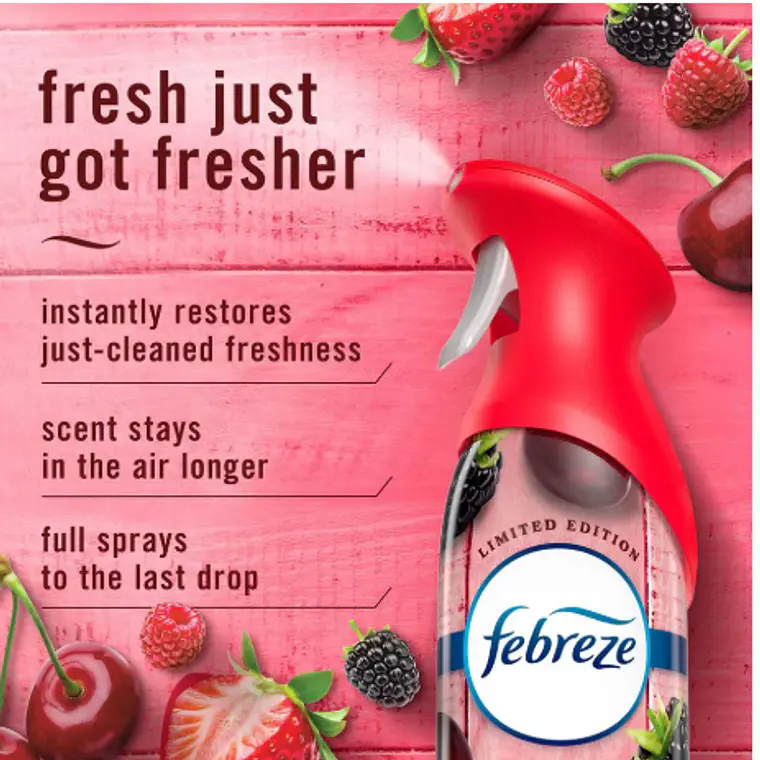 DESODORANTE AMBIENTAL FEBREZE CHERRY (230G) 4