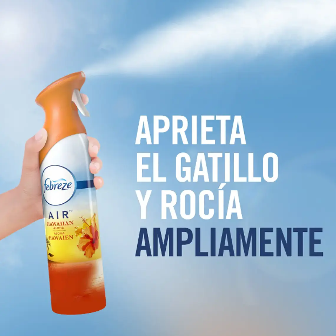DESODORANTE AMBIENTAL Y AROMATIZANTE FEBREZE HAWAIAN ALOHA (250GR) 6